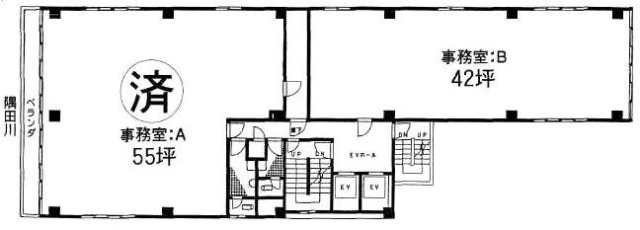 第2東商センターB 間取り図