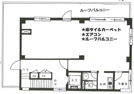 番町MKビル501 間取り図