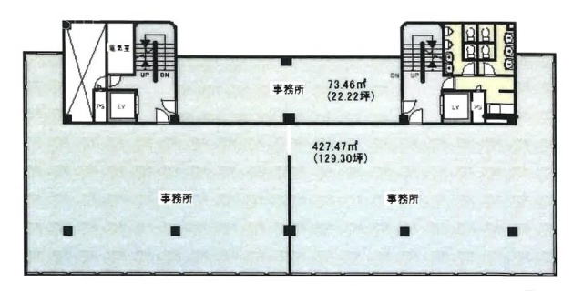 錦町一丁目ビル3F 間取り図