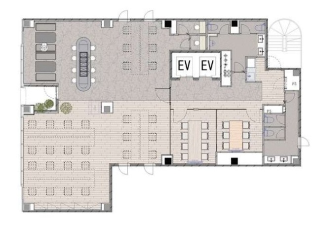 MARK SQUARE 御徒町8F 間取り図