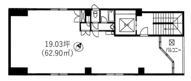 YS1ビル3F 間取り図