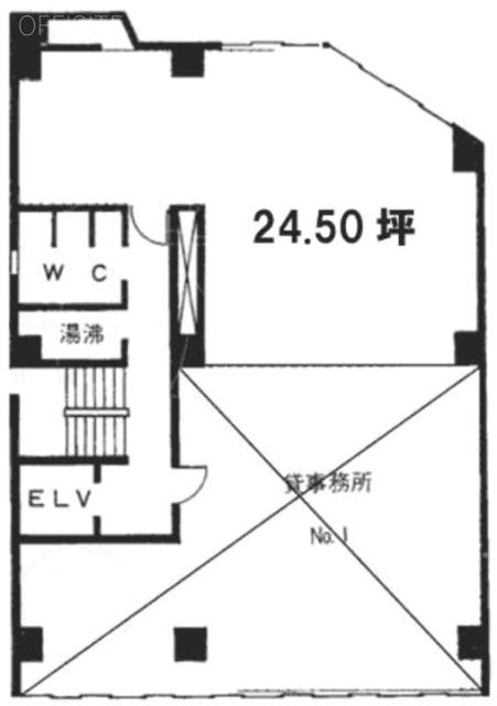 共栄ビルB 間取り図