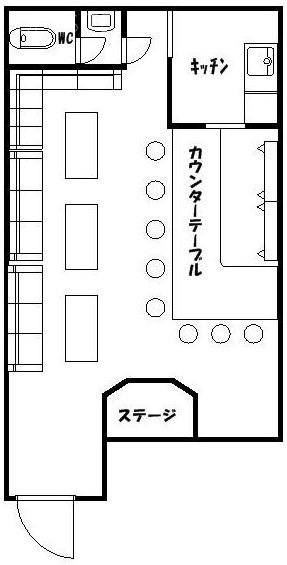 南六郷パブビル101C 間取り図