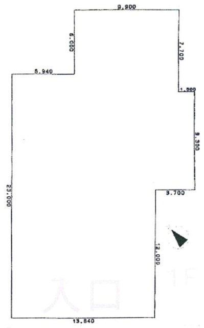 石川店舗ビル1F 間取り図