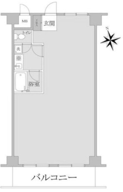 藤和下北沢ハイタウンA棟12F 間取り図