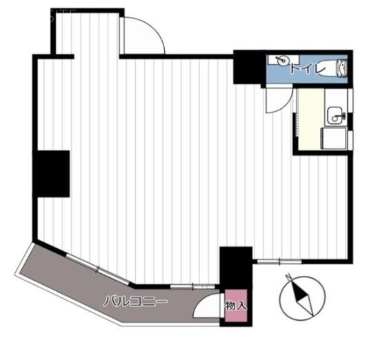 ストークビル道玄坂502 間取り図