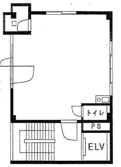 グリーンヒルズ神山ビル3F 間取り図