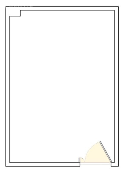 赤坂オフィスハイツ133 間取り図