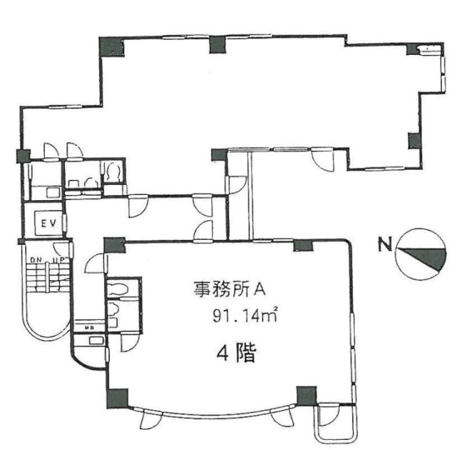 NCスクエア新宿4F 間取り図