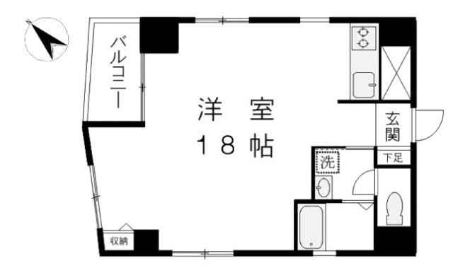 KSビル301 間取り図