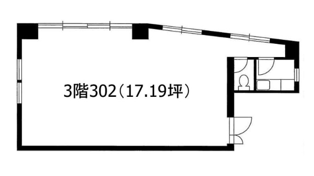 千川三原ビル302 間取り図