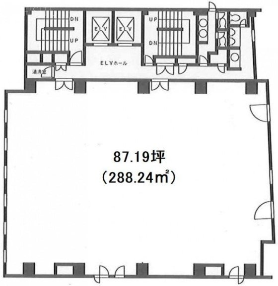 飯野ビル7F 間取り図