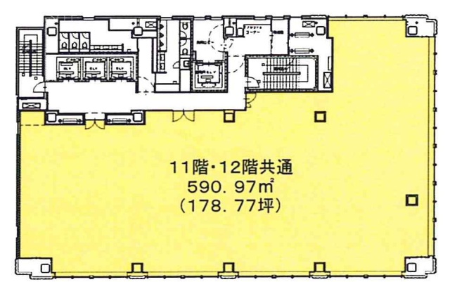八重洲口大栄ビル11F 間取り図