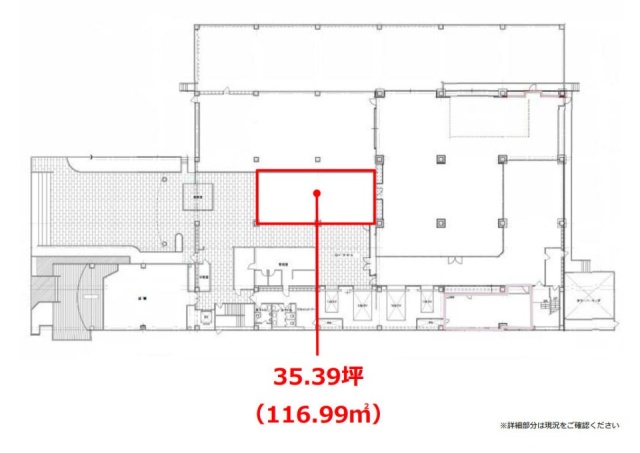 アドン菊川ビル1F 間取り図