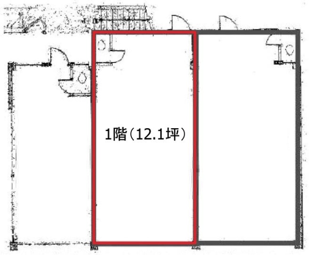 第2コーポ保木間2 間取り図