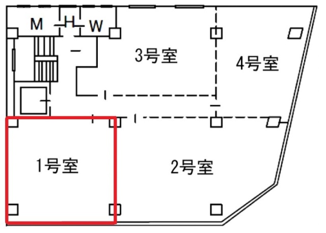 井門銀座一丁目ビル41 間取り図
