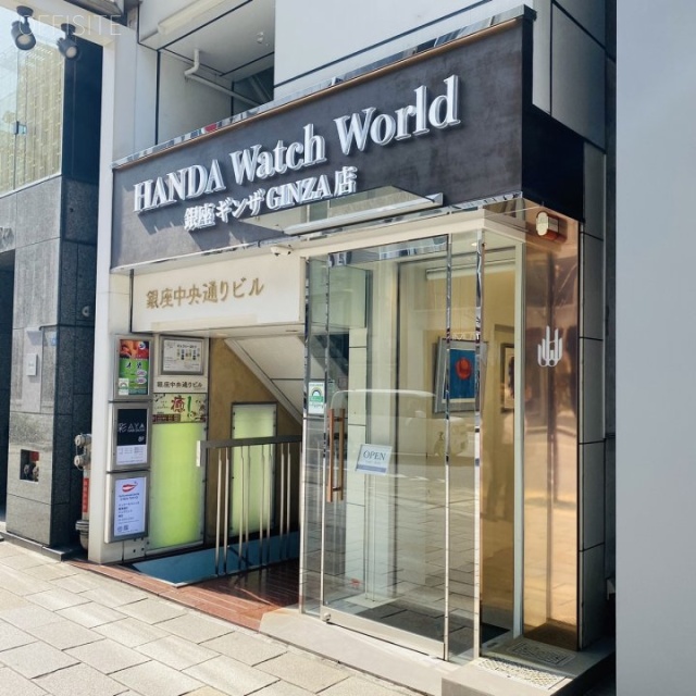 銀座中央通りビル 1階 17.60坪　1階部分