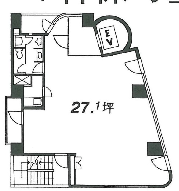 ニュー徳栄ビル5F 間取り図