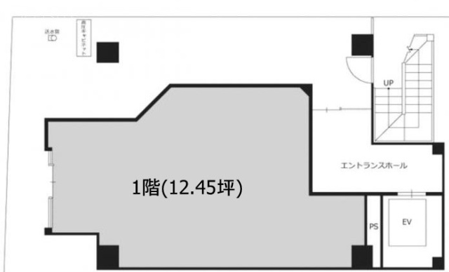 VORT麹町1F 間取り図