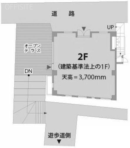 神宮前テラスサイドビル2F 間取り図