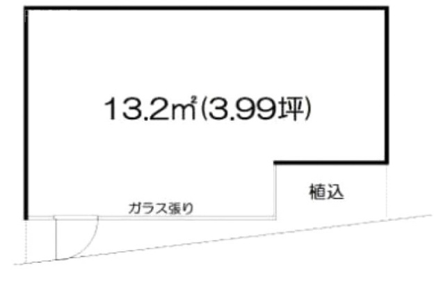 シャトレ代官山107 間取り図