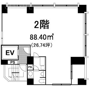 セントラルビル2F 間取り図