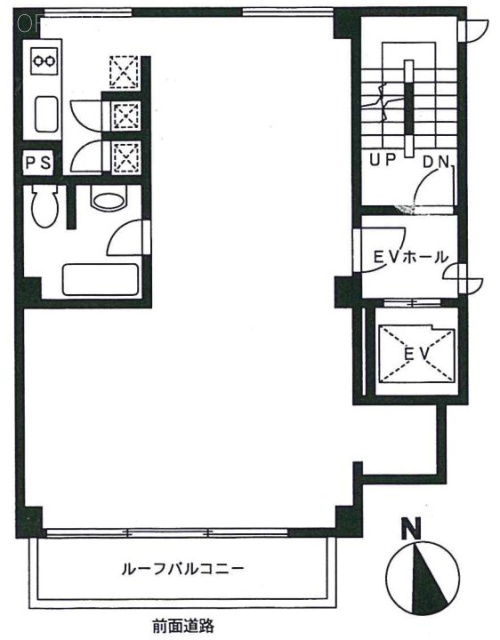 パシフィック青山3F 間取り図