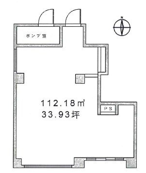 パリオ・アクティフ1F 間取り図