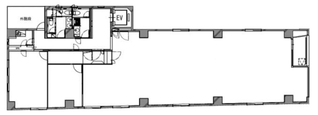 日本橋人形町スクエア9F 間取り図