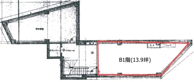 町屋プラザB1F 間取り図