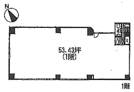 第一池袋ホワイトビル101 間取り図