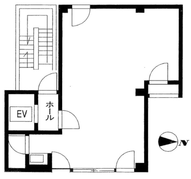 ユハラアネックスビル3F 間取り図