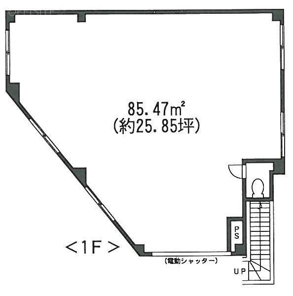 人材開発神楽坂ビル1F 間取り図