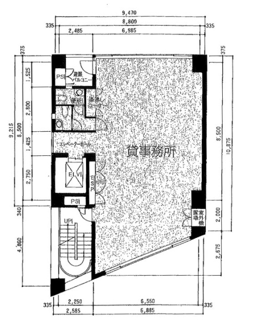 ASKビル6F 間取り図