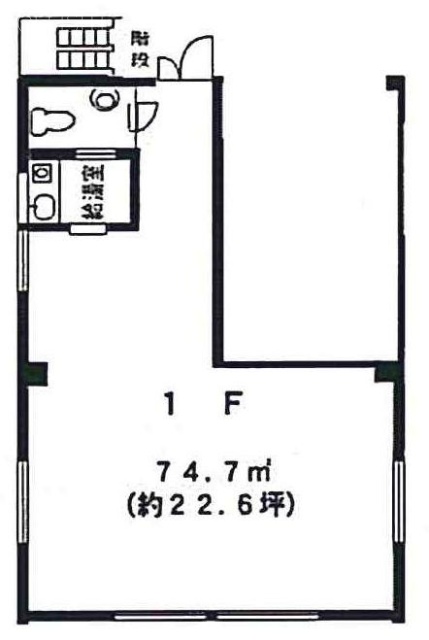 スクエアビル1F 間取り図