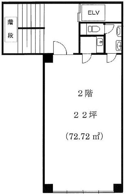 山口ビル2F 間取り図