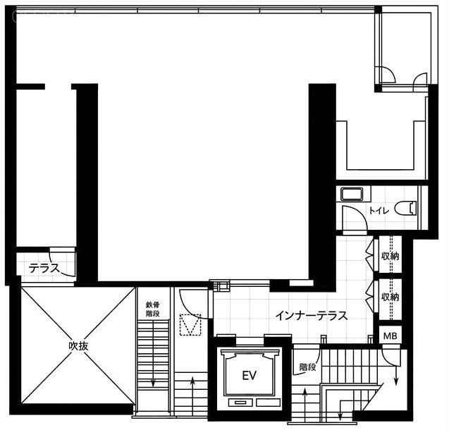 FLEG恵比寿W101 間取り図