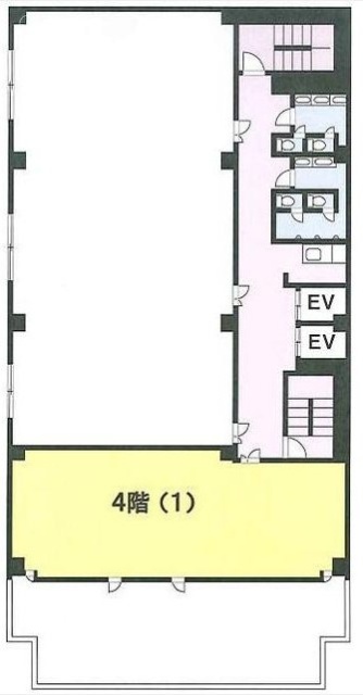 新横浜ステーションビルA 間取り図