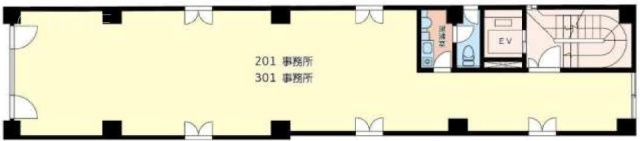 サンブリエ北品川ビル201 間取り図