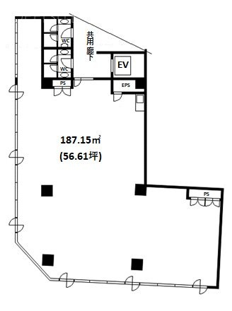 YS第一ビル3F 間取り図