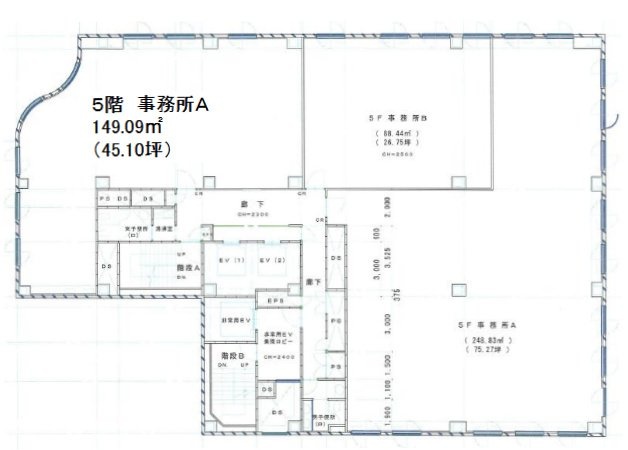 アーバン新橋A 間取り図