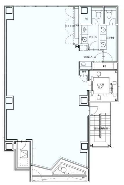 ARAプレイス赤坂6F 間取り図