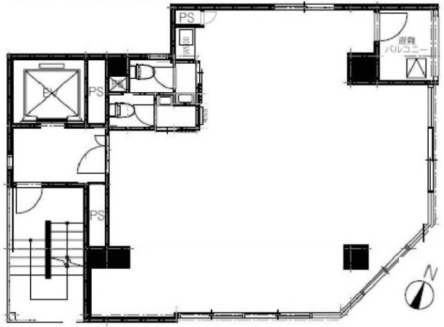 ラシーヌ神田ビル6F 間取り図