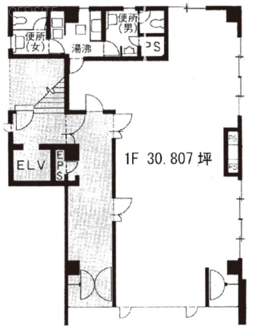 ニュー三栄ビル1F 間取り図