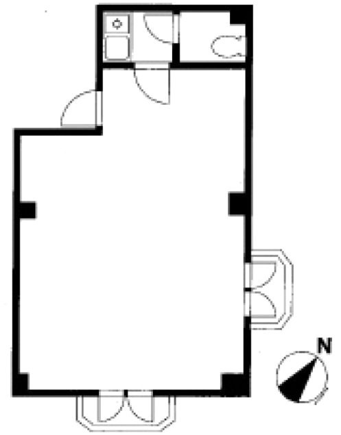 NAGAIビルD 間取り図