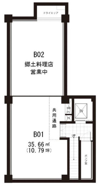東和青山ビルB01 間取り図