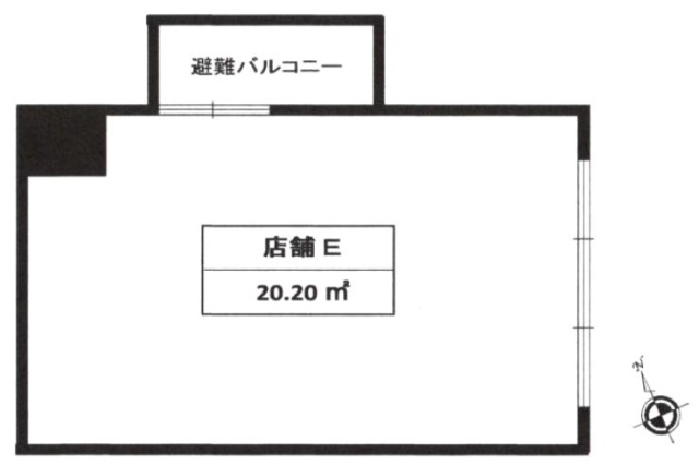 吉祥寺じぞうビルE 間取り図