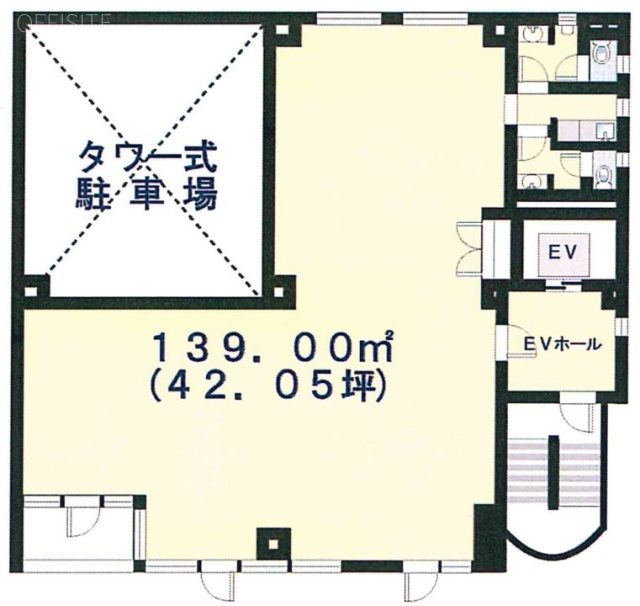 アーバンポイント巣鴨ビル5F 間取り図