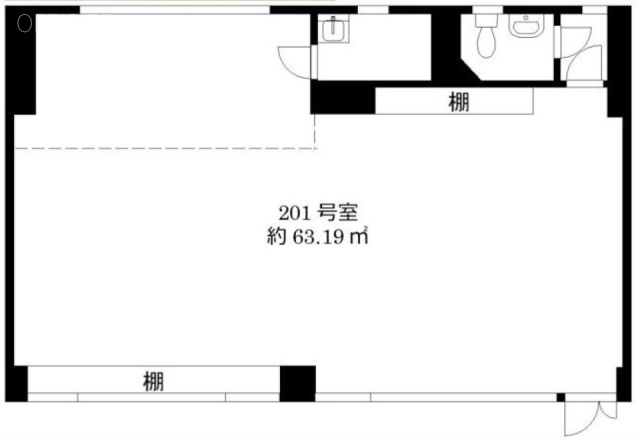 協和ビル201 間取り図