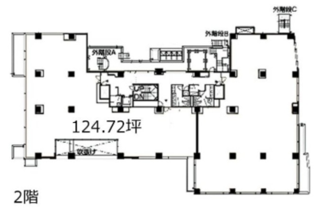 五番町KUビルA 間取り図